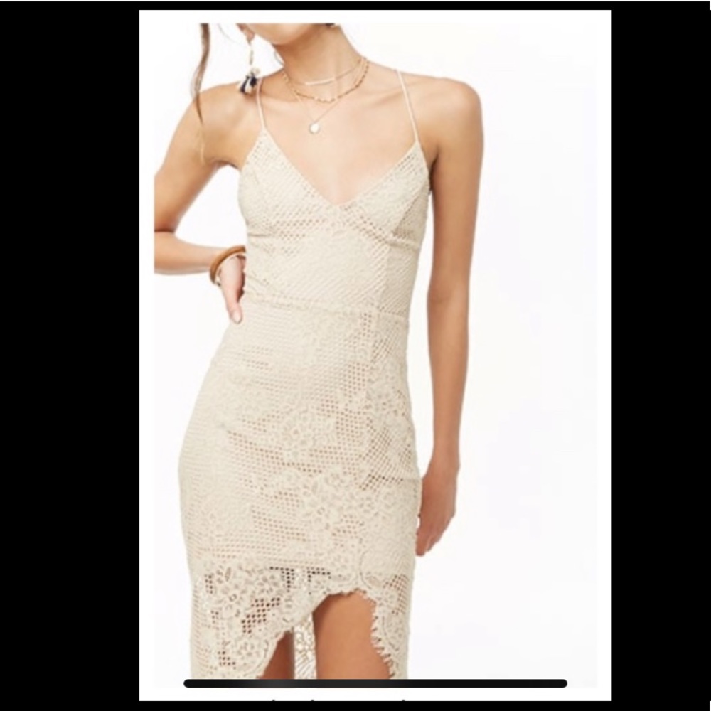 Asymmetrical Lace Dress BRAND NEW